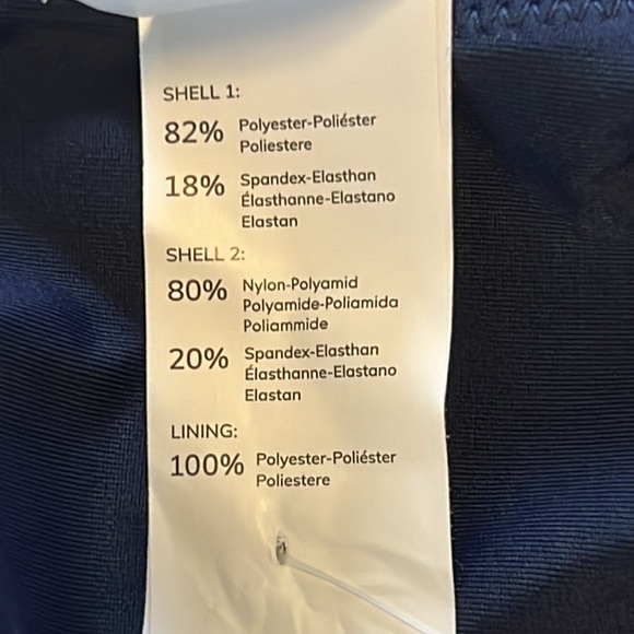 CUPSHE One Piece Swimsuit, Deep V Neck,  Crisscross Back, Color Block, Size L - Picture 8 of 11